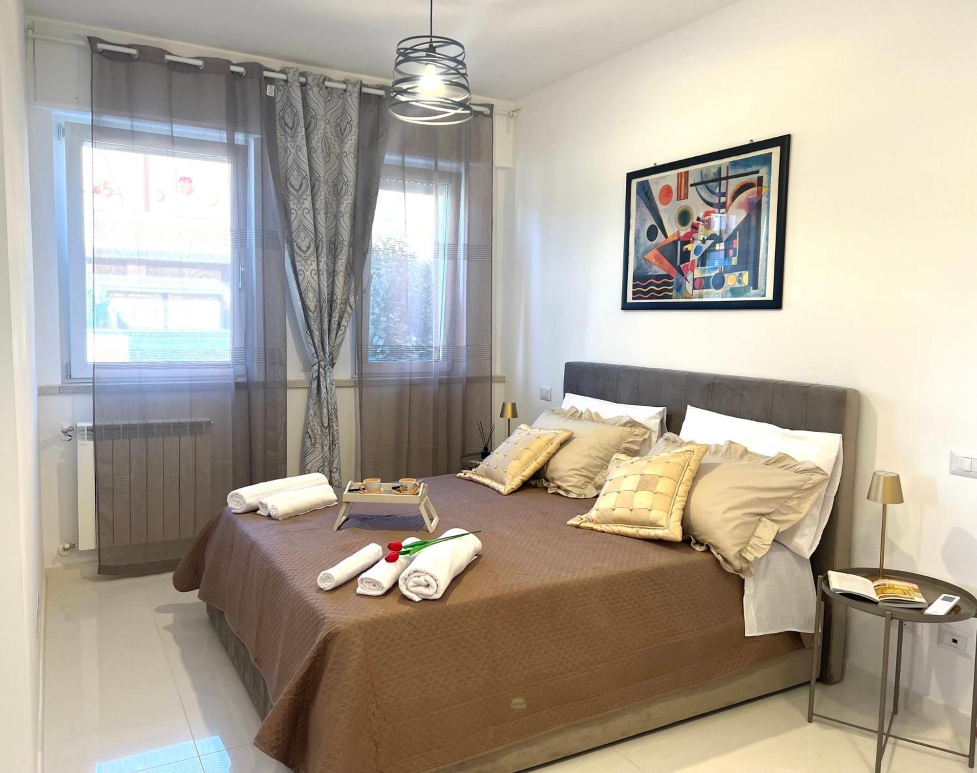 Roma Airport Sky Apartments Fiumicino Buitenkant foto